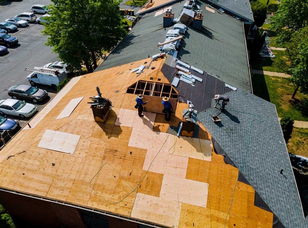 Roofing photo from Adobe Stock
